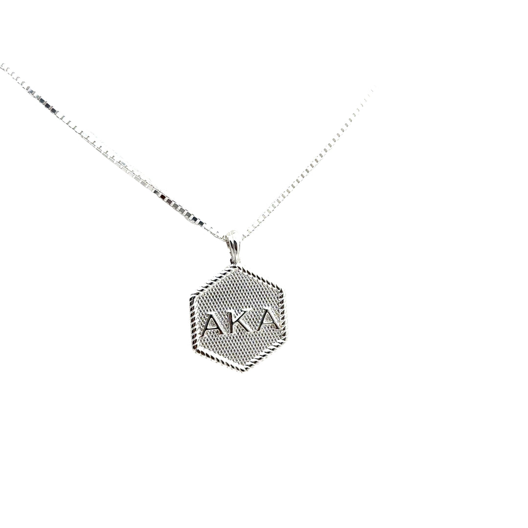 NEW! AKA Hexagon Necklace - Medium