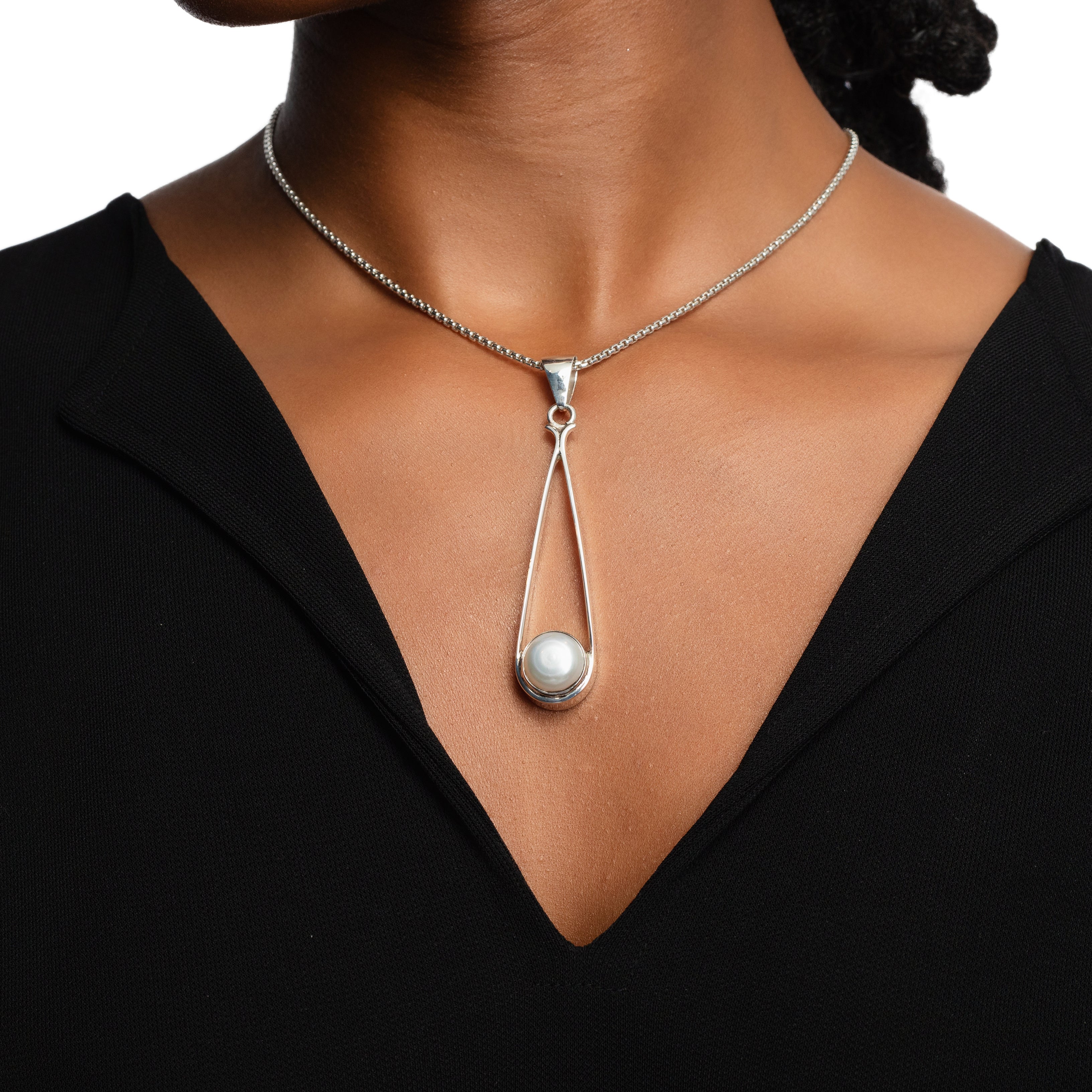 Freshwater Teardrop Pearl Pendant
