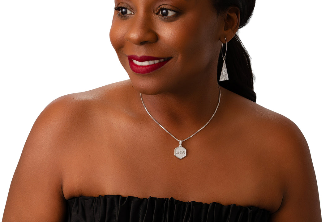 NEW! DST Hexagon Necklace - Small