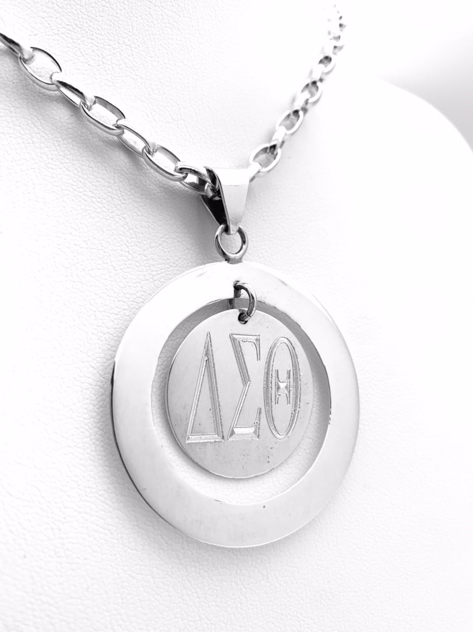 DST Halo Pendant Necklace