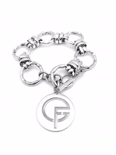 GF Hammered Knot Bracelet