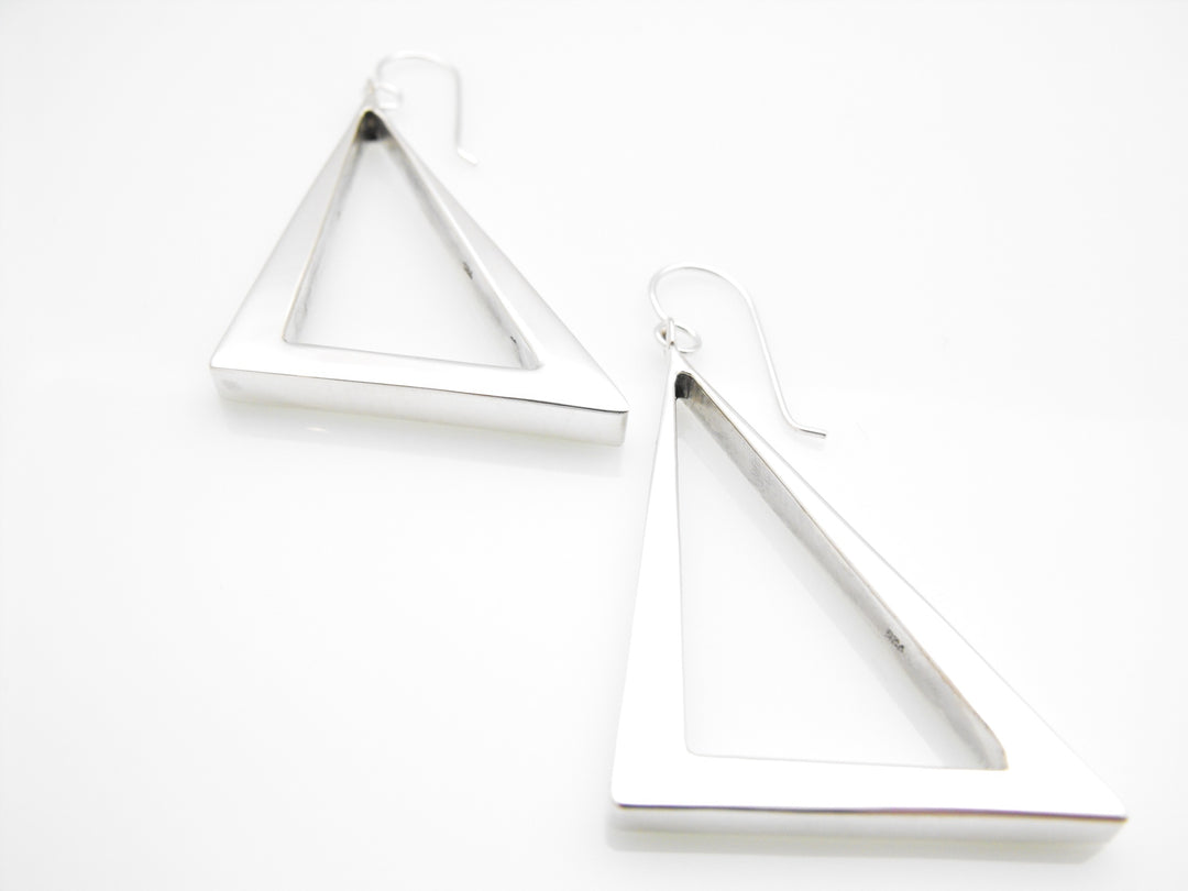 Slanted Pyramid Earrings