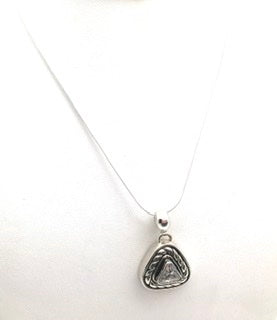 Crystal Pyramid Necklace