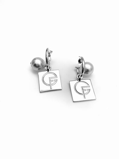 Square Hoop Earrings - GF