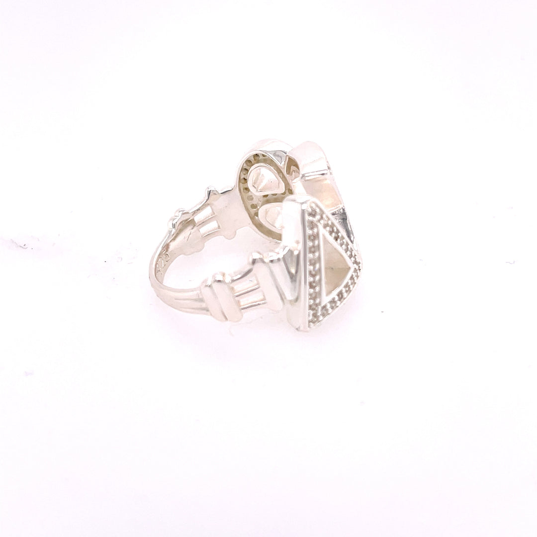 FINAL SALE - DST Cutout Ring- CZ