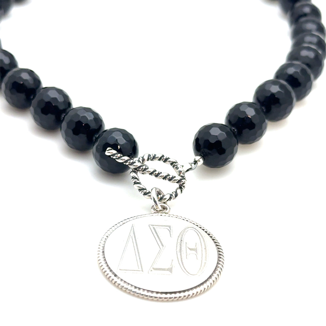 Onyx Bead Necklace