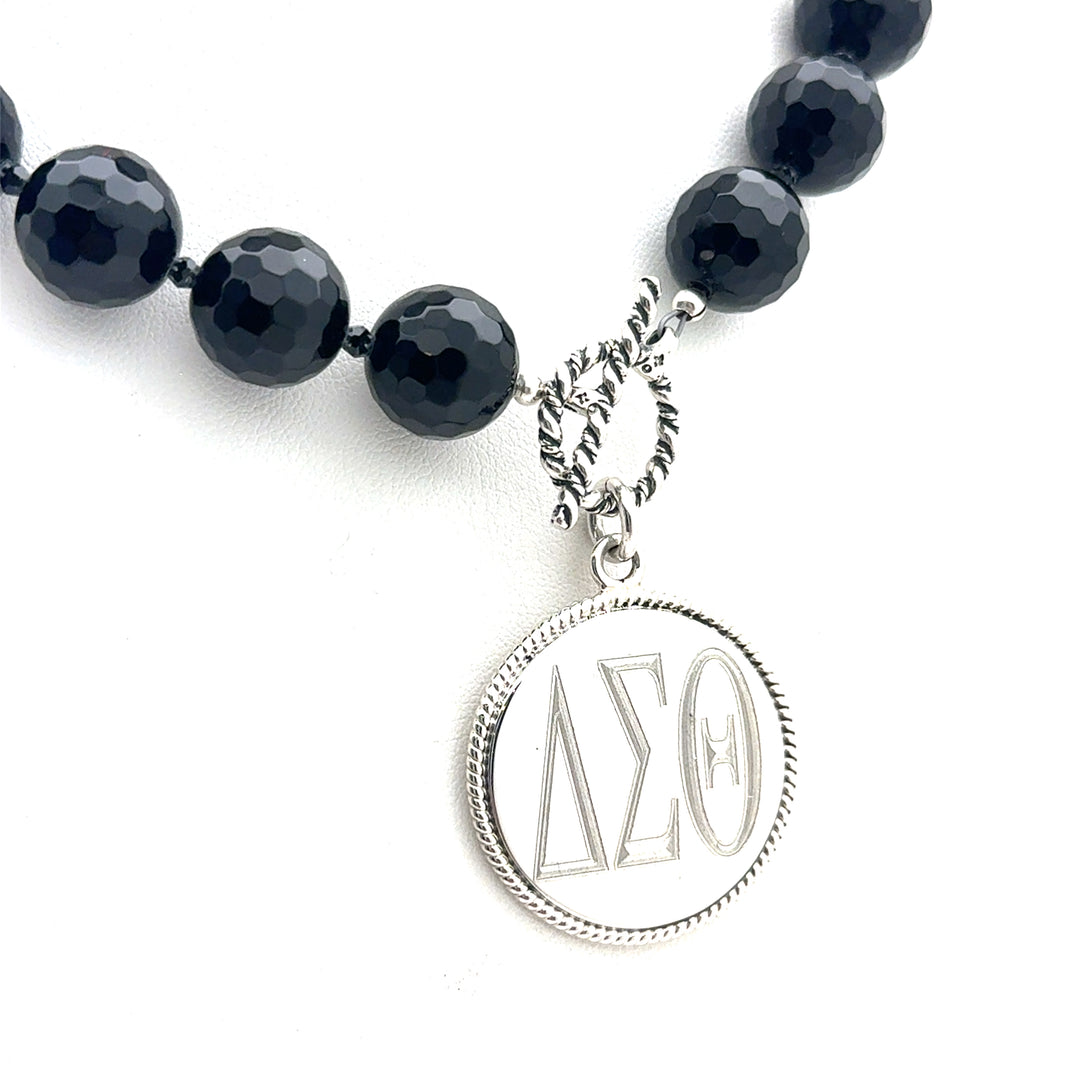 Onyx Bead Necklace