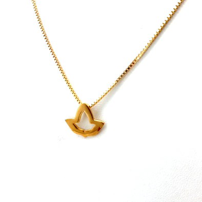 14k Gold Vermeil Extra Small Open Ivy Necklace