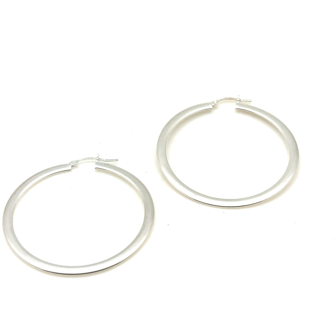 Flat Round Hoops - Small