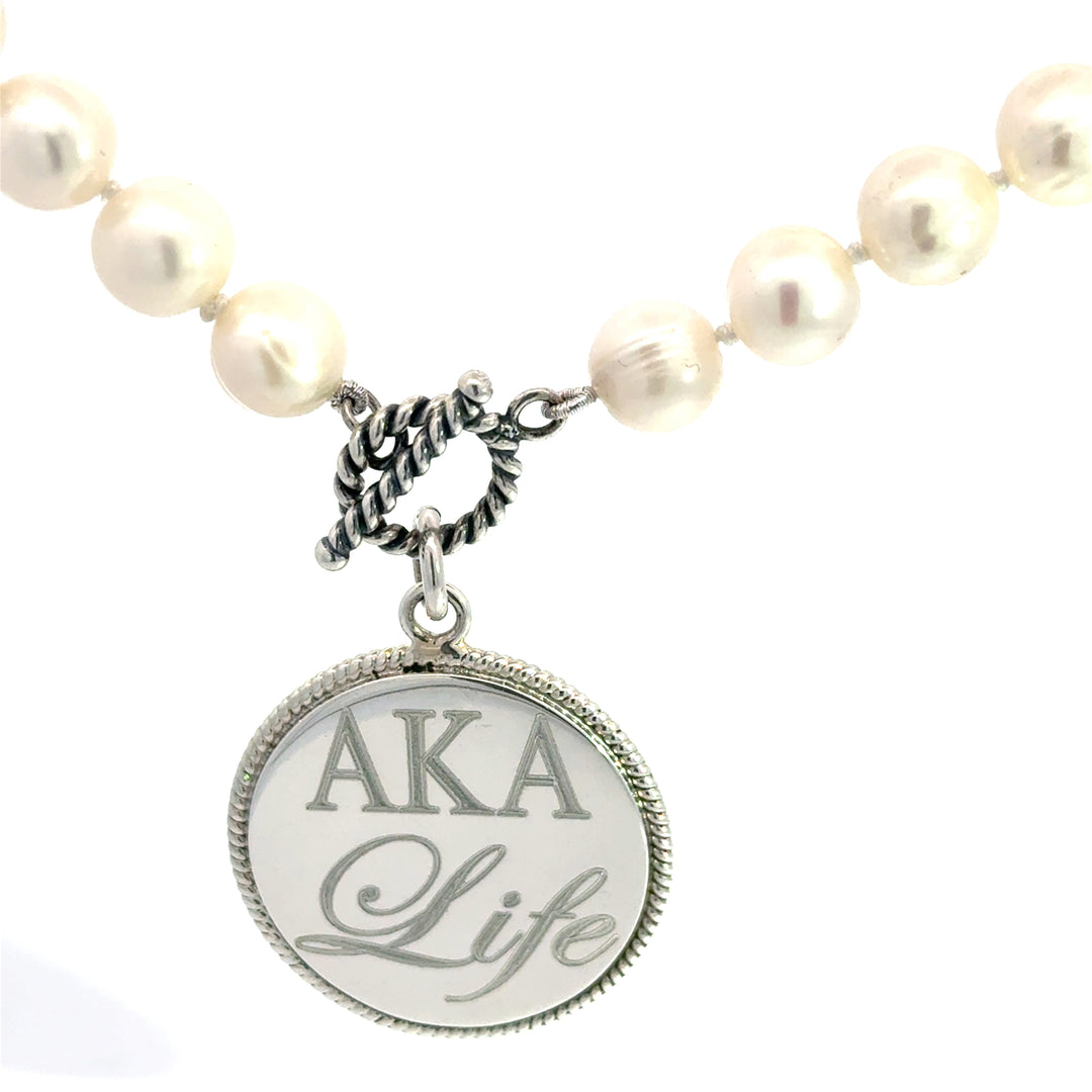 AKA Life Cultured Freshwater Necklace