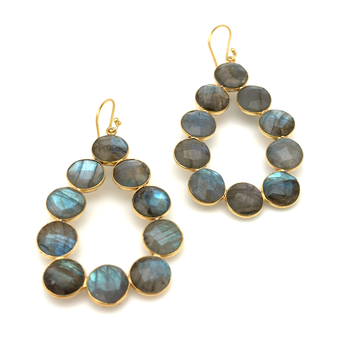 FINAL SALE - AbaloneTeardrop Earrings