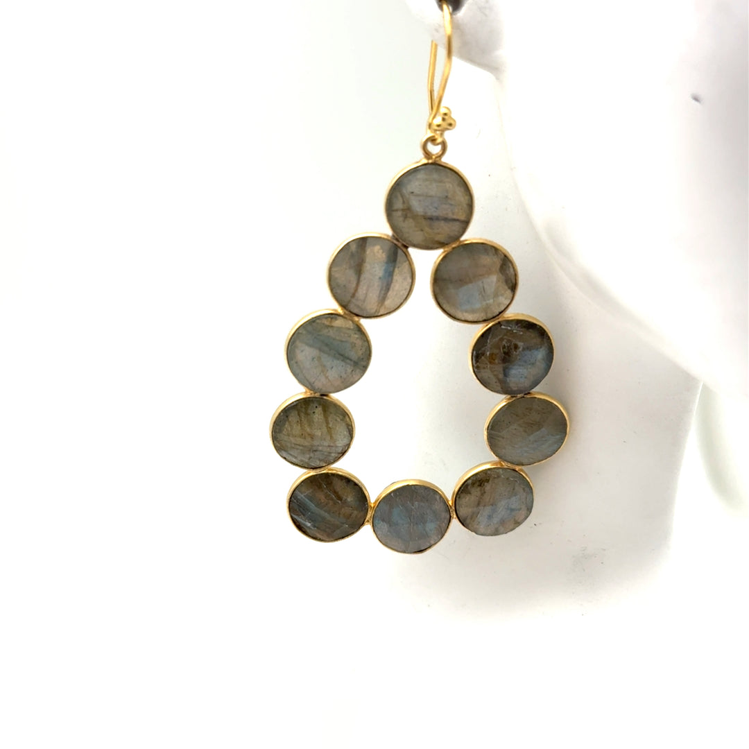 FINAL SALE - AbaloneTeardrop Earrings