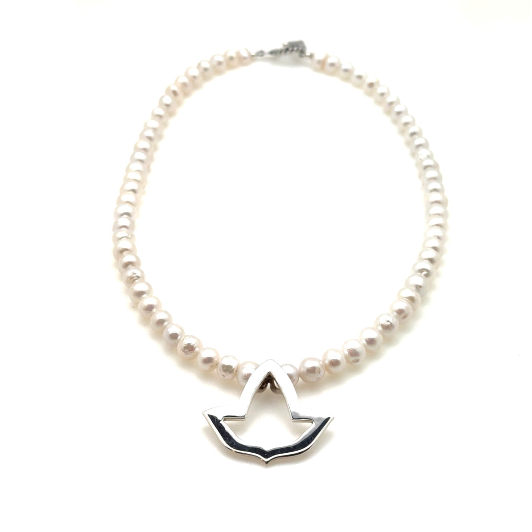 Cultured Freshwater Medium Ivy Necklace