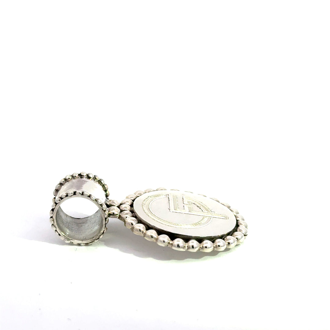 GF Beaded Trim Pendant