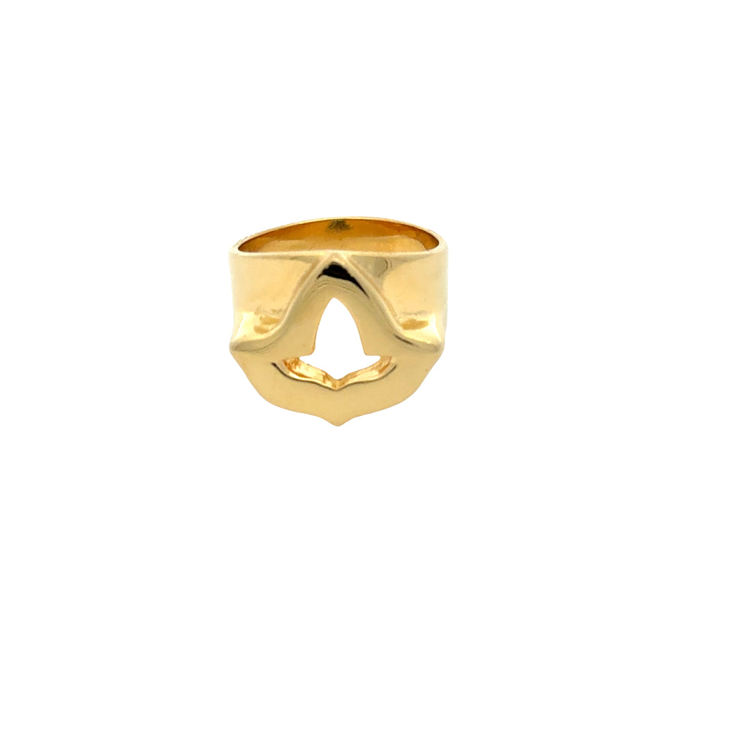 14k Gold Vermeil Ivy Leaf Ring