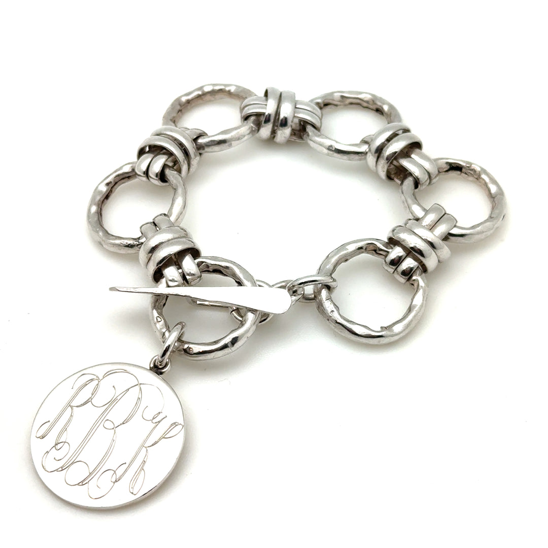 Hammered Knot Bracelet