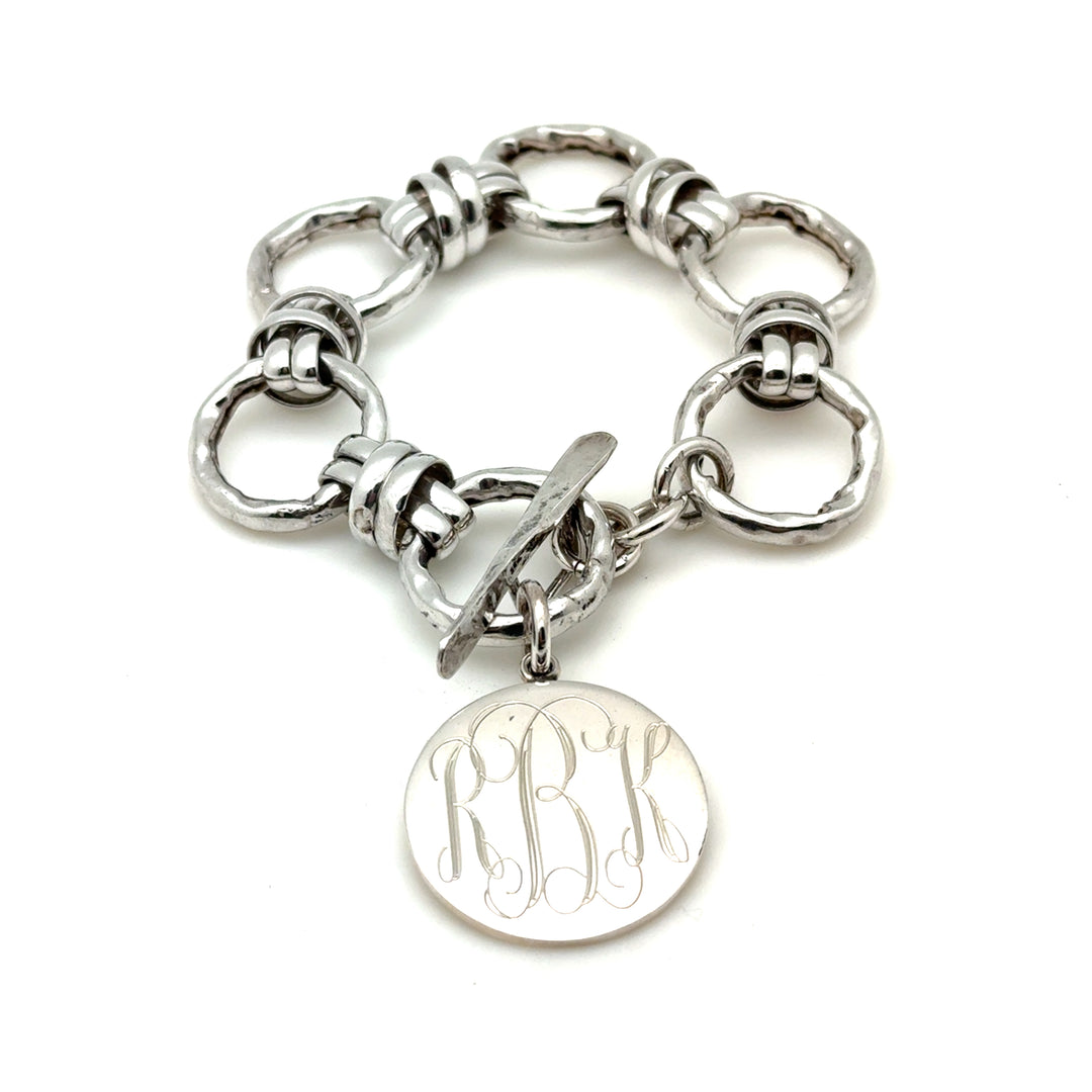 Hammered Knot Bracelet