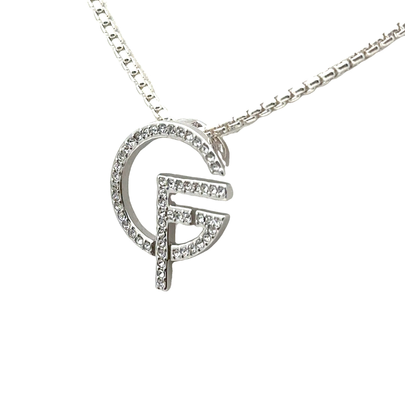 GF Pave Necklace - Medium