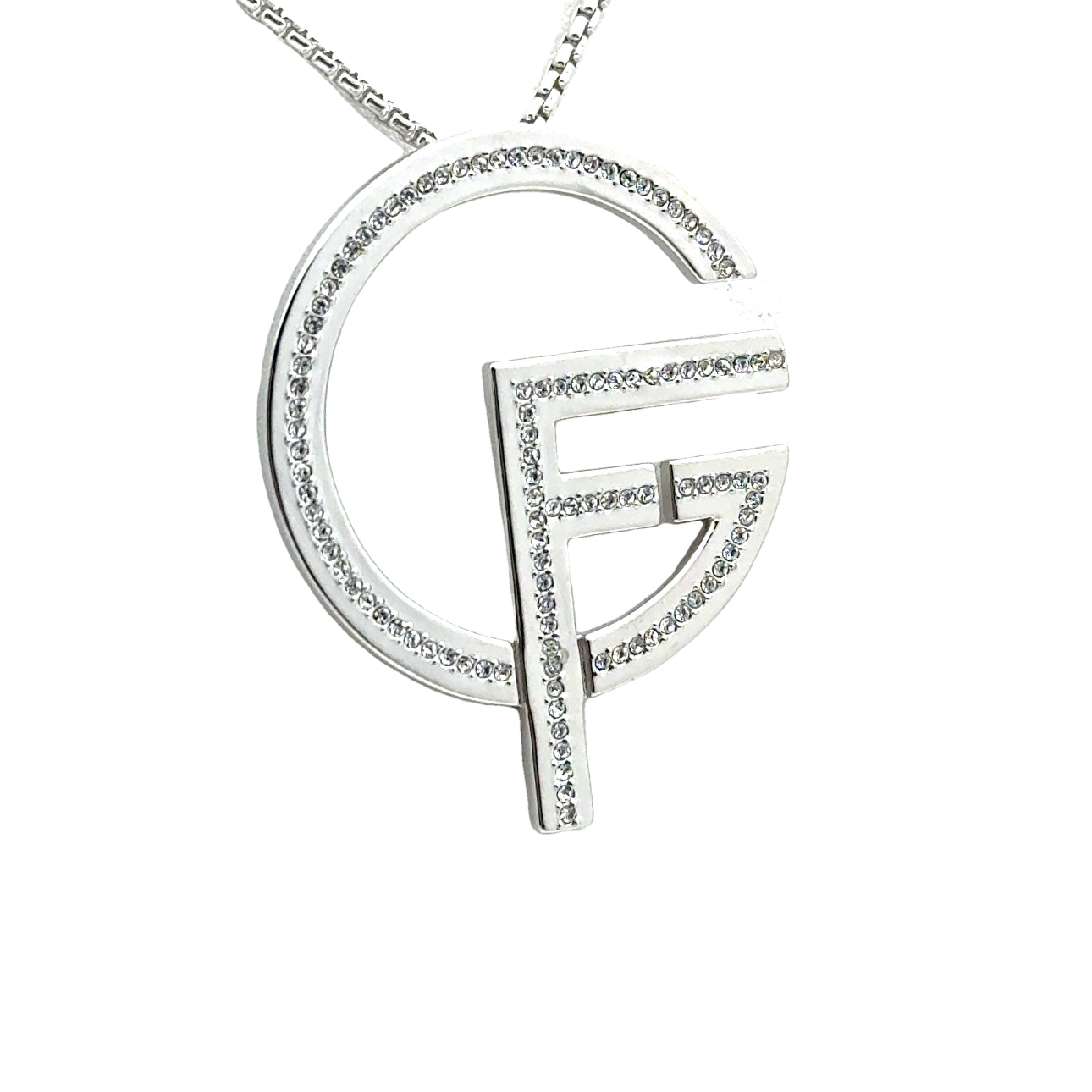 GF Pave Necklace - Extra Large