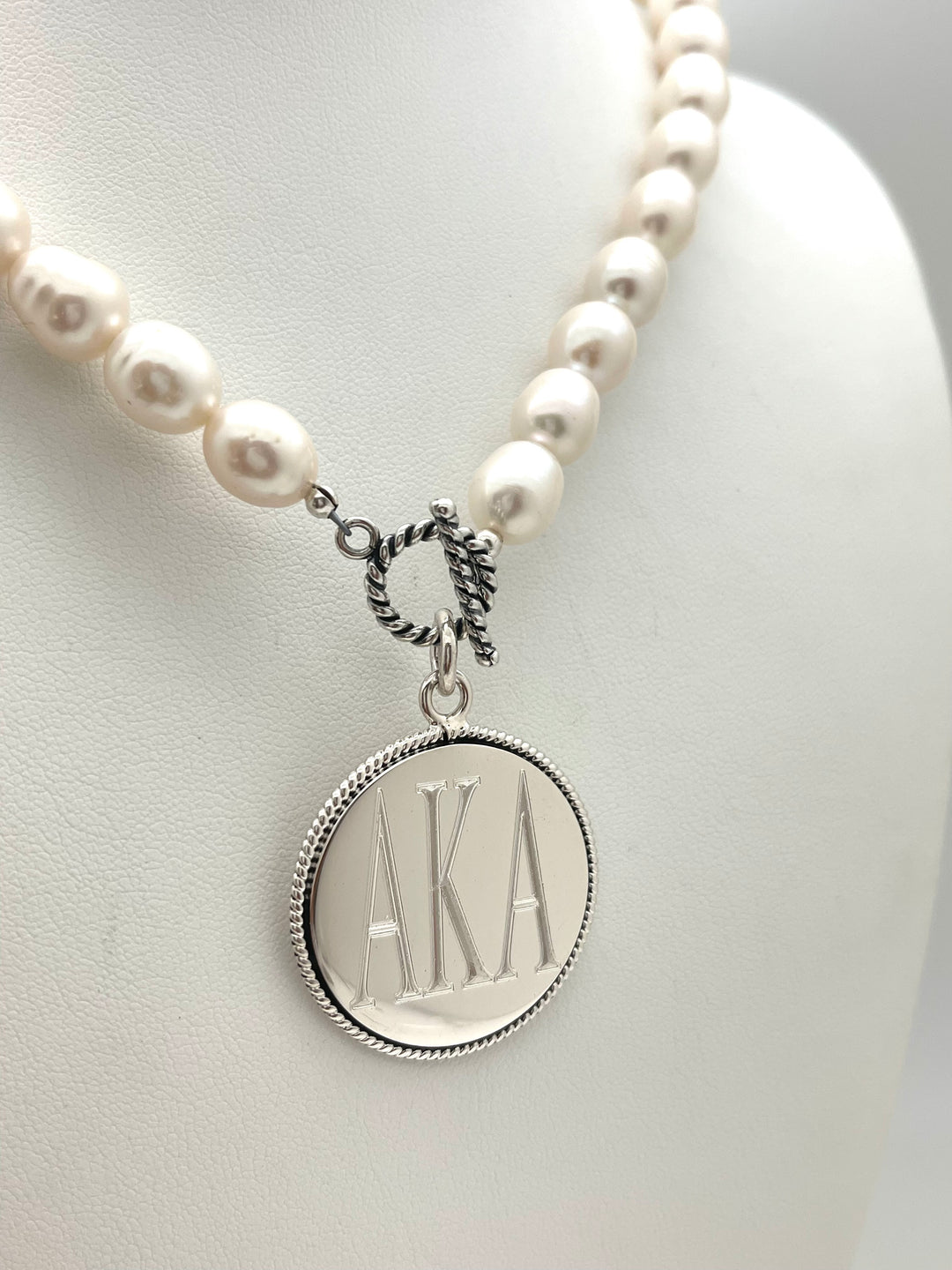 AKA  Freshwater Braided Necklace