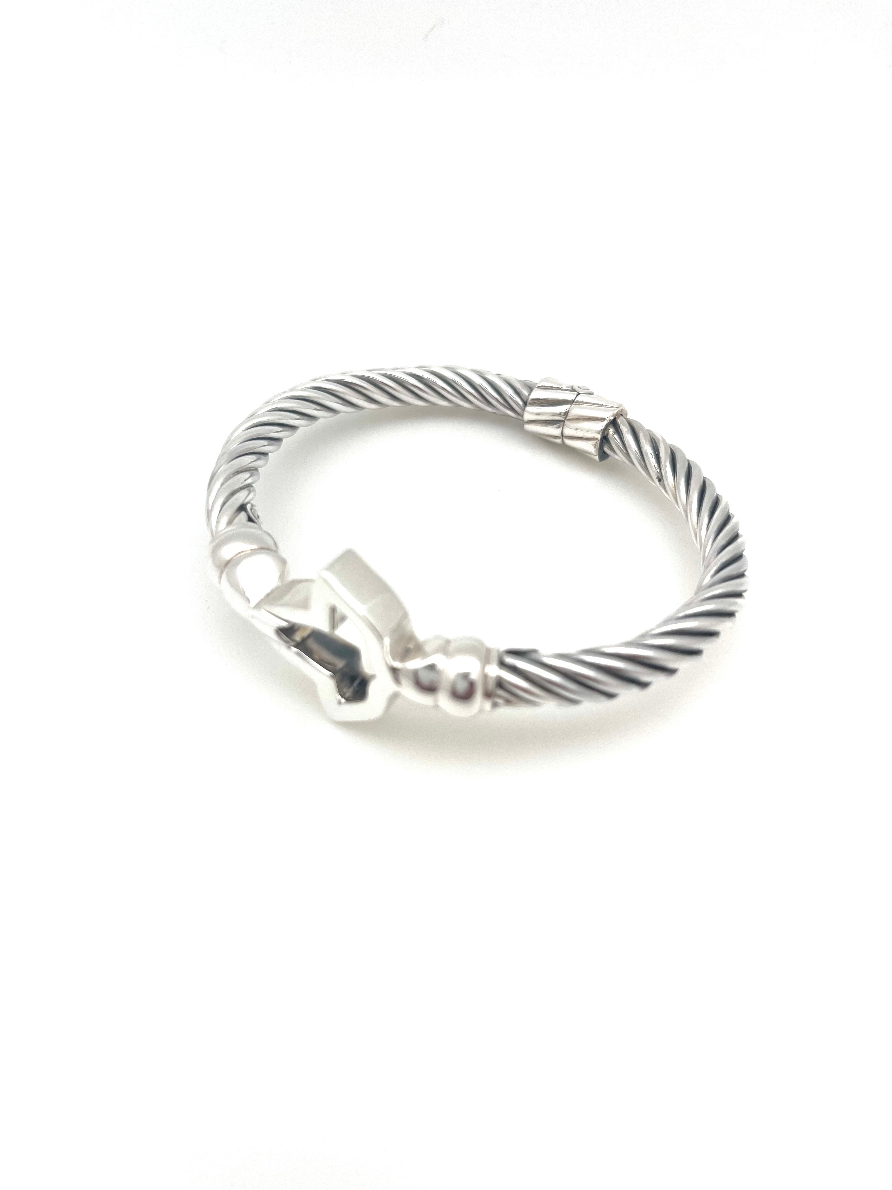 Open Ivy Leaf Cable Bracelet