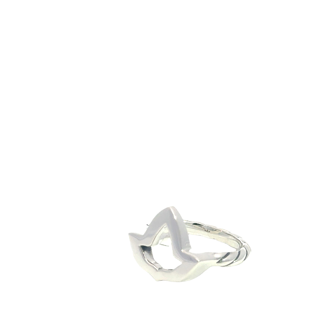 Ivy Leaf Cable Ring -Sm.