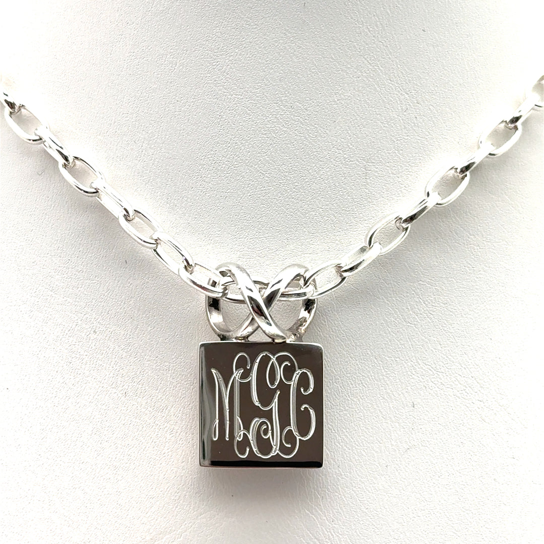 Square Infinity Necklace