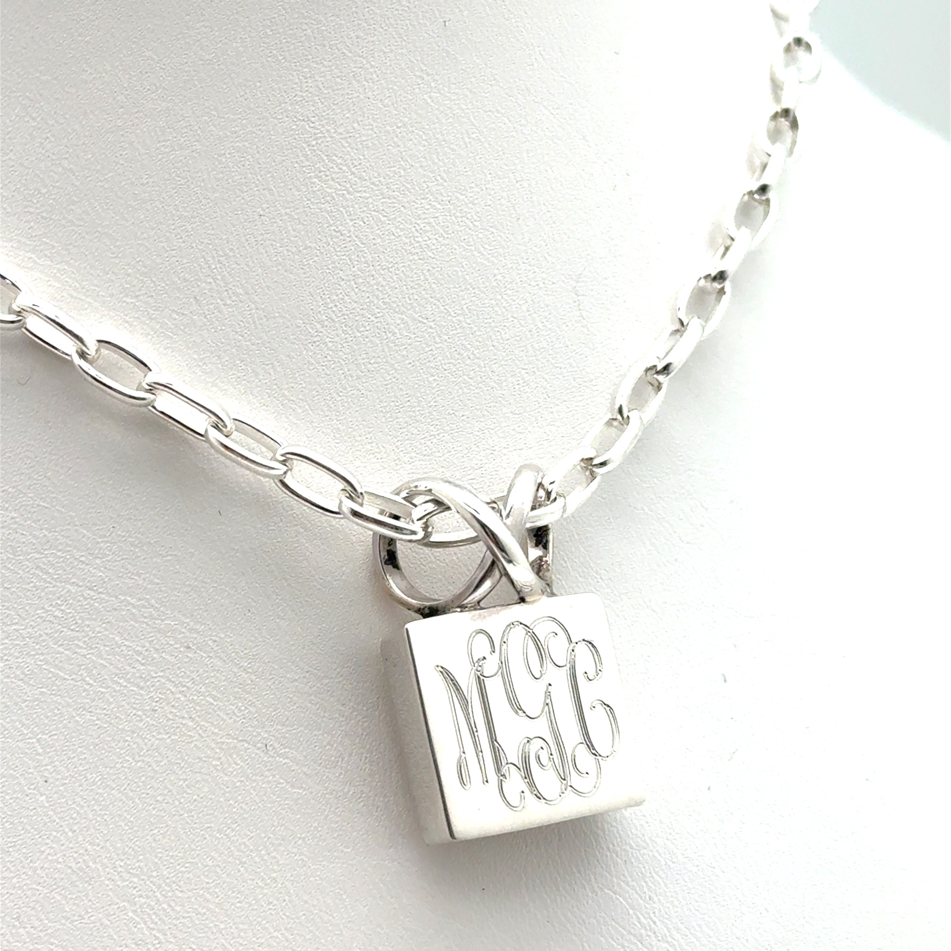 Square Infinity Necklace