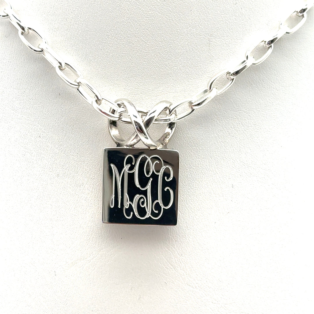 Square Infinity Necklace