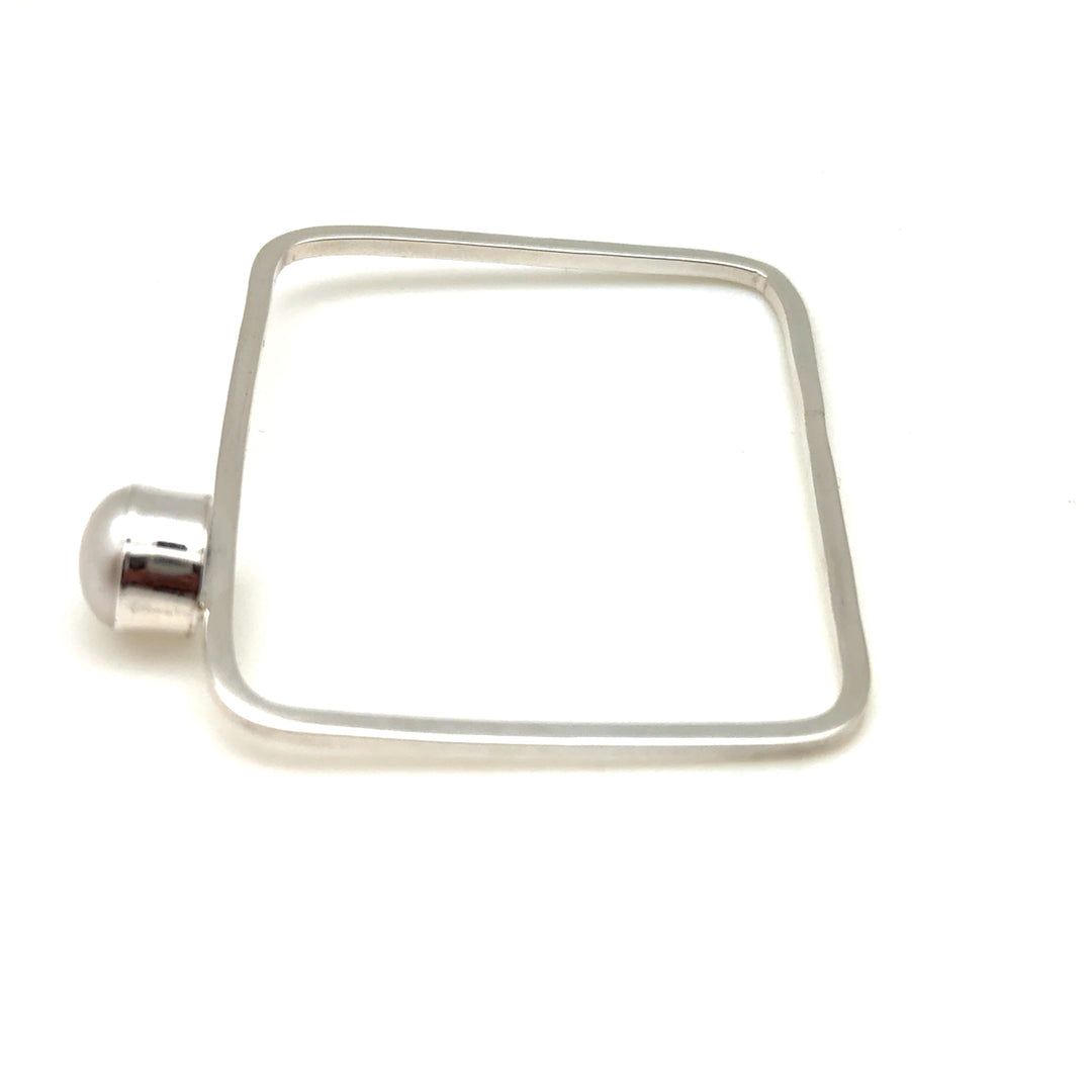 Square Pearl Bangle