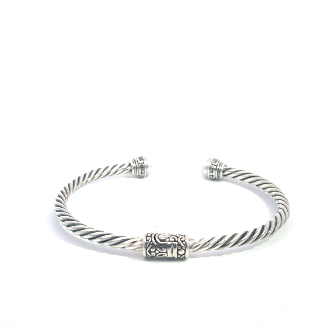 NEW! Freshwater Tip Cable Bracelet