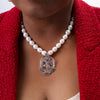 DST Crest Freshwater Pearl Necklace