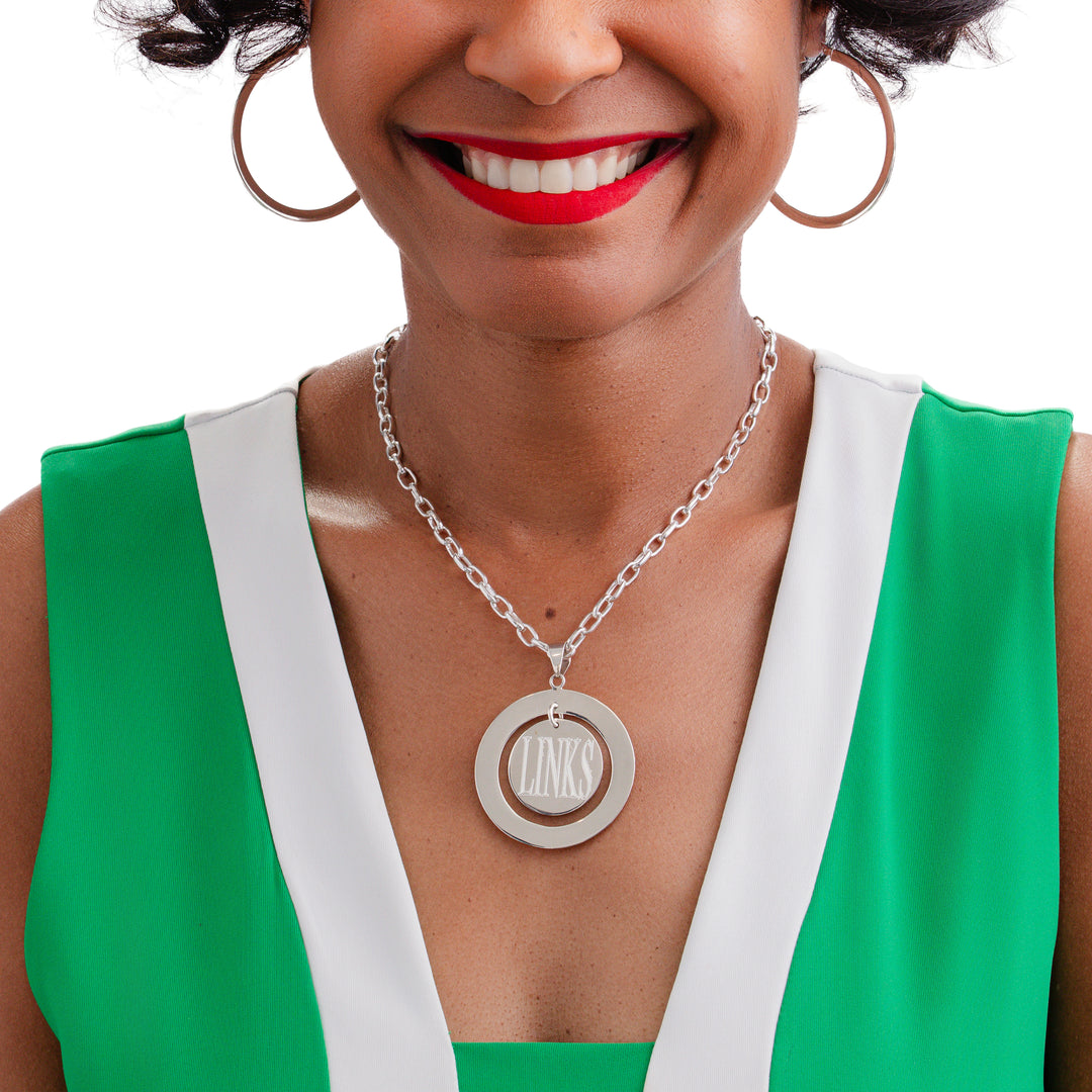 LINKS Halo Pendant Necklace