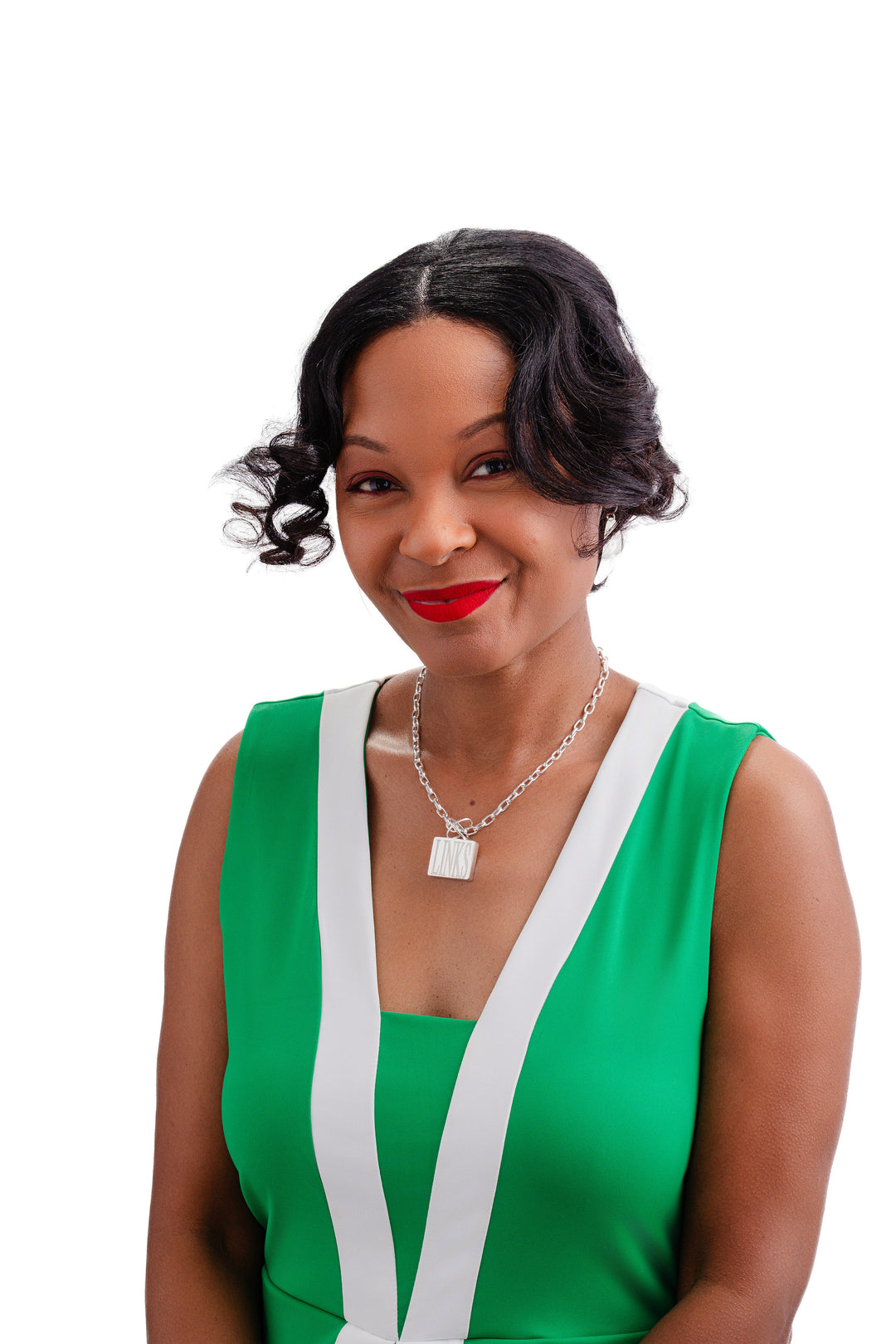 LINKS Square Infinity Pendant