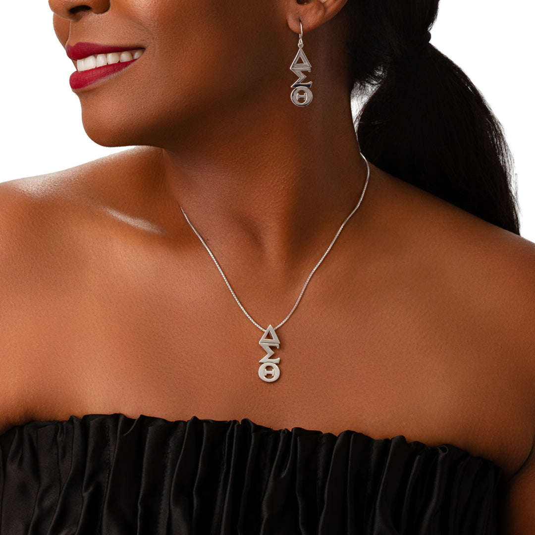 DST Vertical Lavalier Necklace