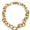 14k Gold Vermeil Oval Link Necklace