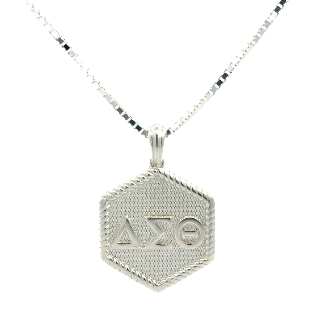 NEW! DST Hexagon Necklace - Medium