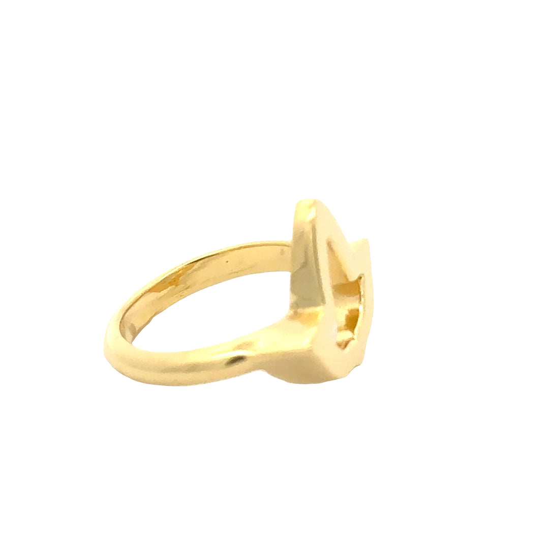 14k Gold Vermeil Ivy Leaf Ring