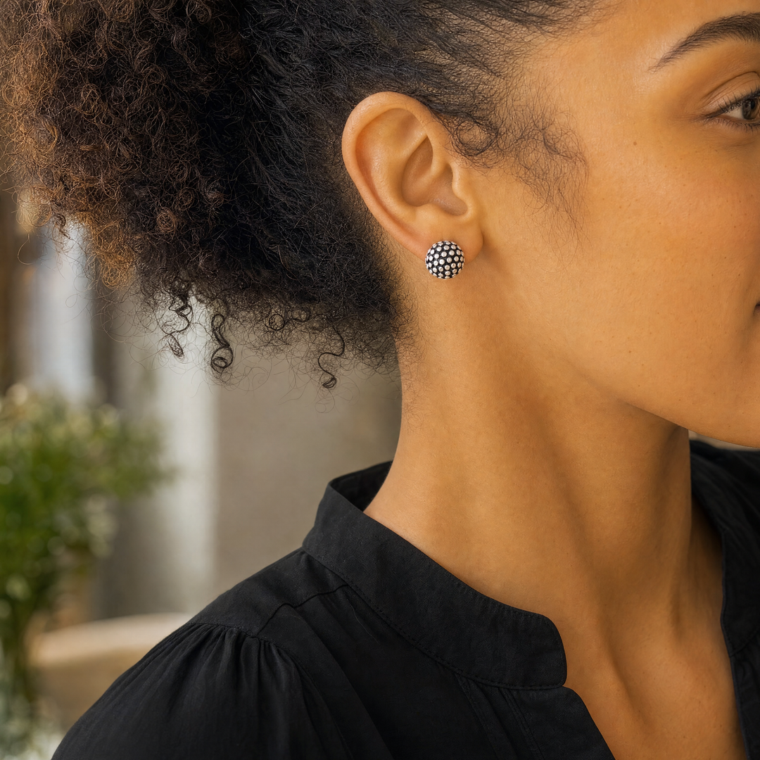 NEW! Oxidized Stud Earrings