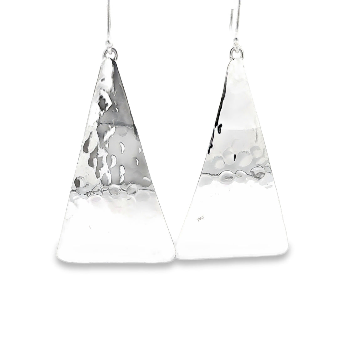 NEW!  Hammered Triangle Large