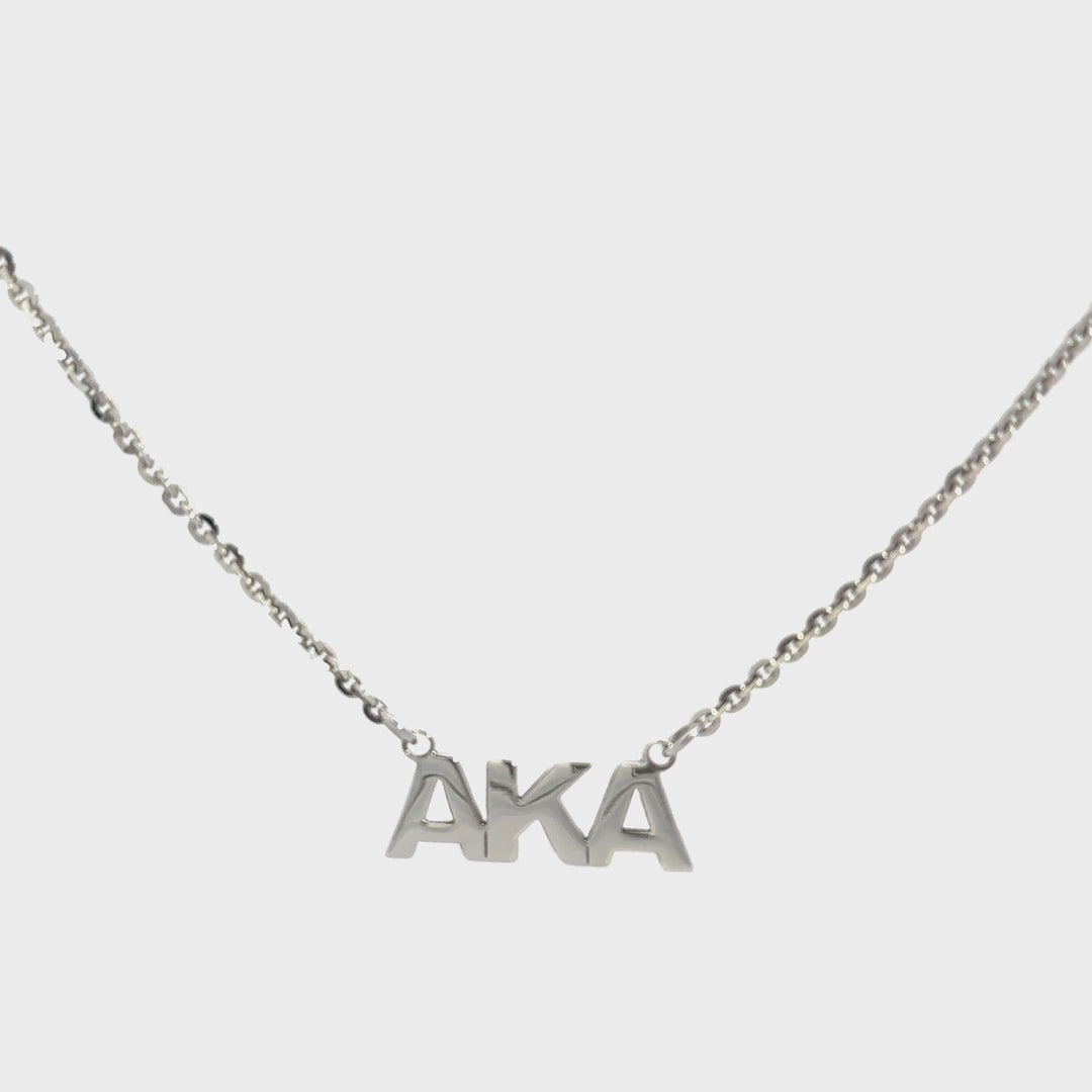 NEW! Tiny AKA Horizontal Lavalier Necklace