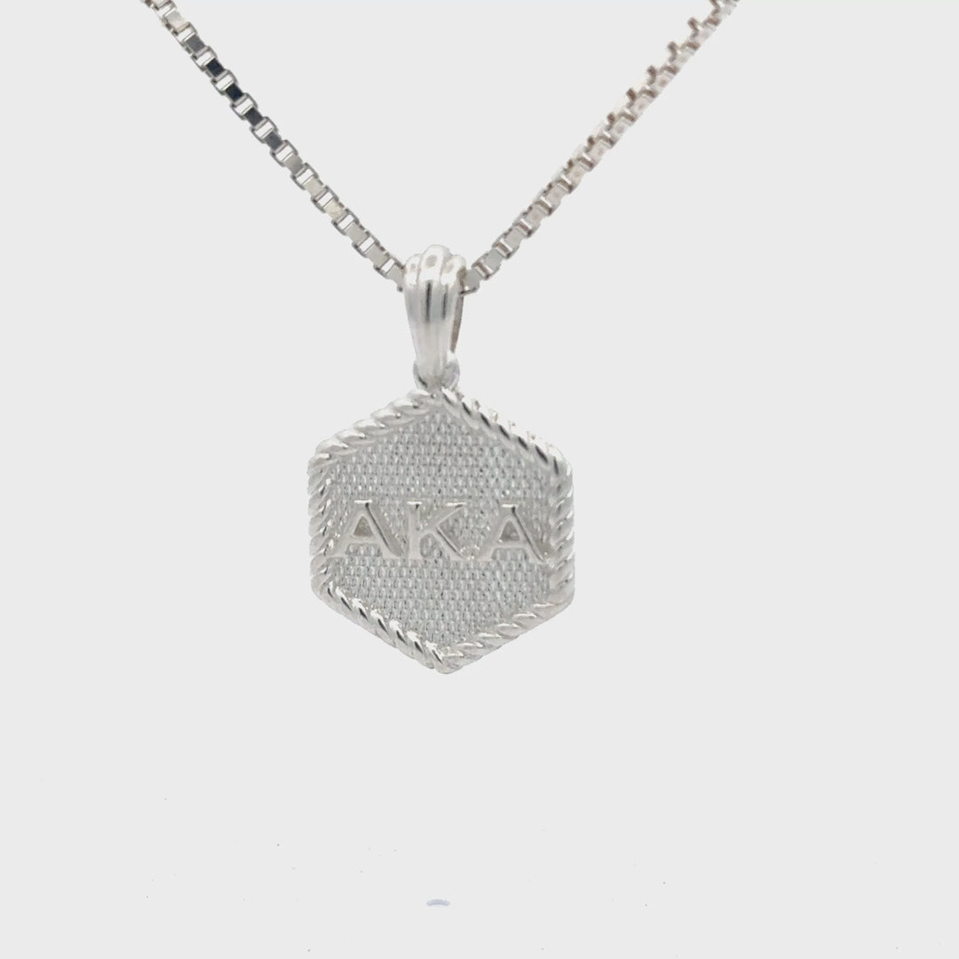 NEW! AKA Hexagon Necklace - Small