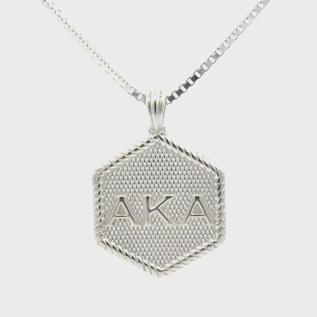 NEW! AKA Hexagon Necklace - Medium