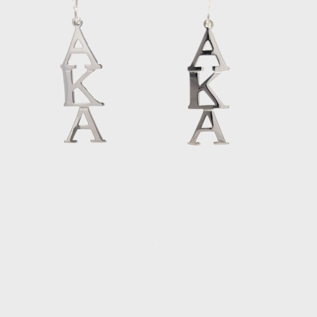 NEW! AKA Vertical Lavalier Earrings