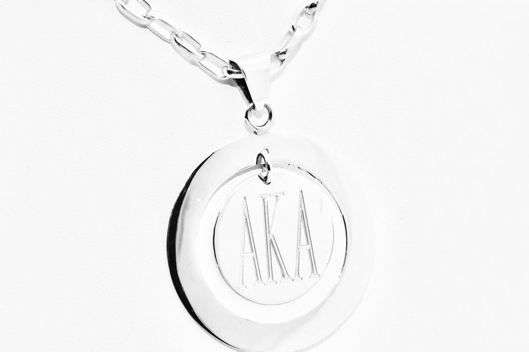 AKA Halo Pendant Necklace