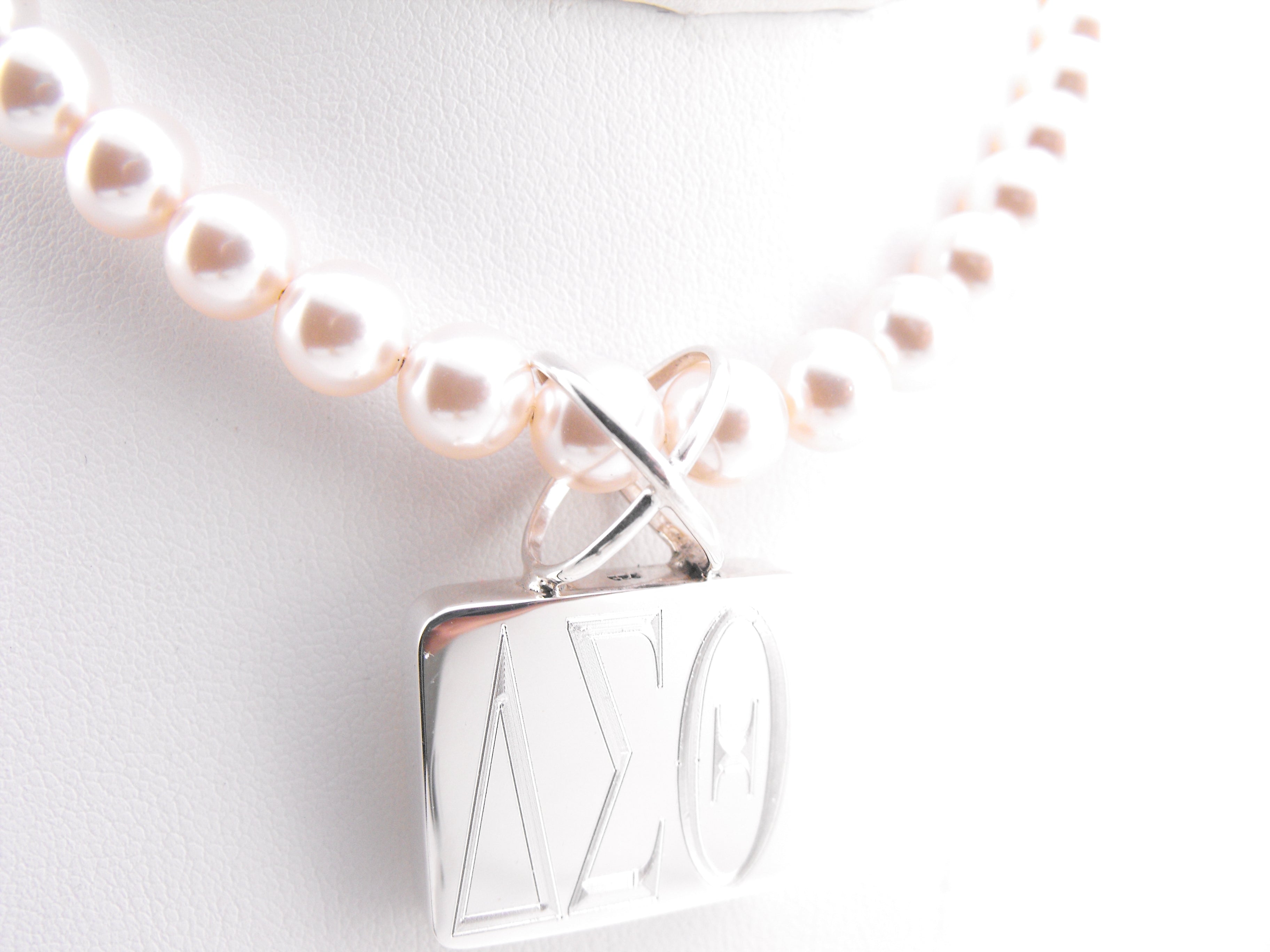 DST Infinity Square Pendant