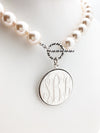 Monogram Braided Necklace