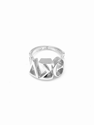 Braided Rope Monogram Ring – The Sterling Link