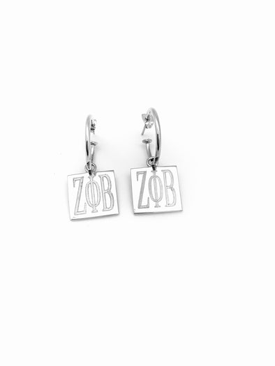 New! Square Hoop Earrings - ZPB
