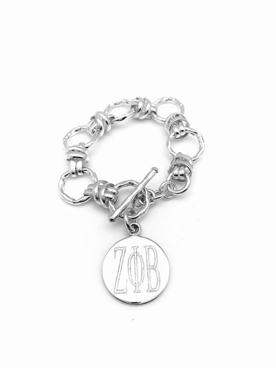 ZPB Hammered Knot Bracelet